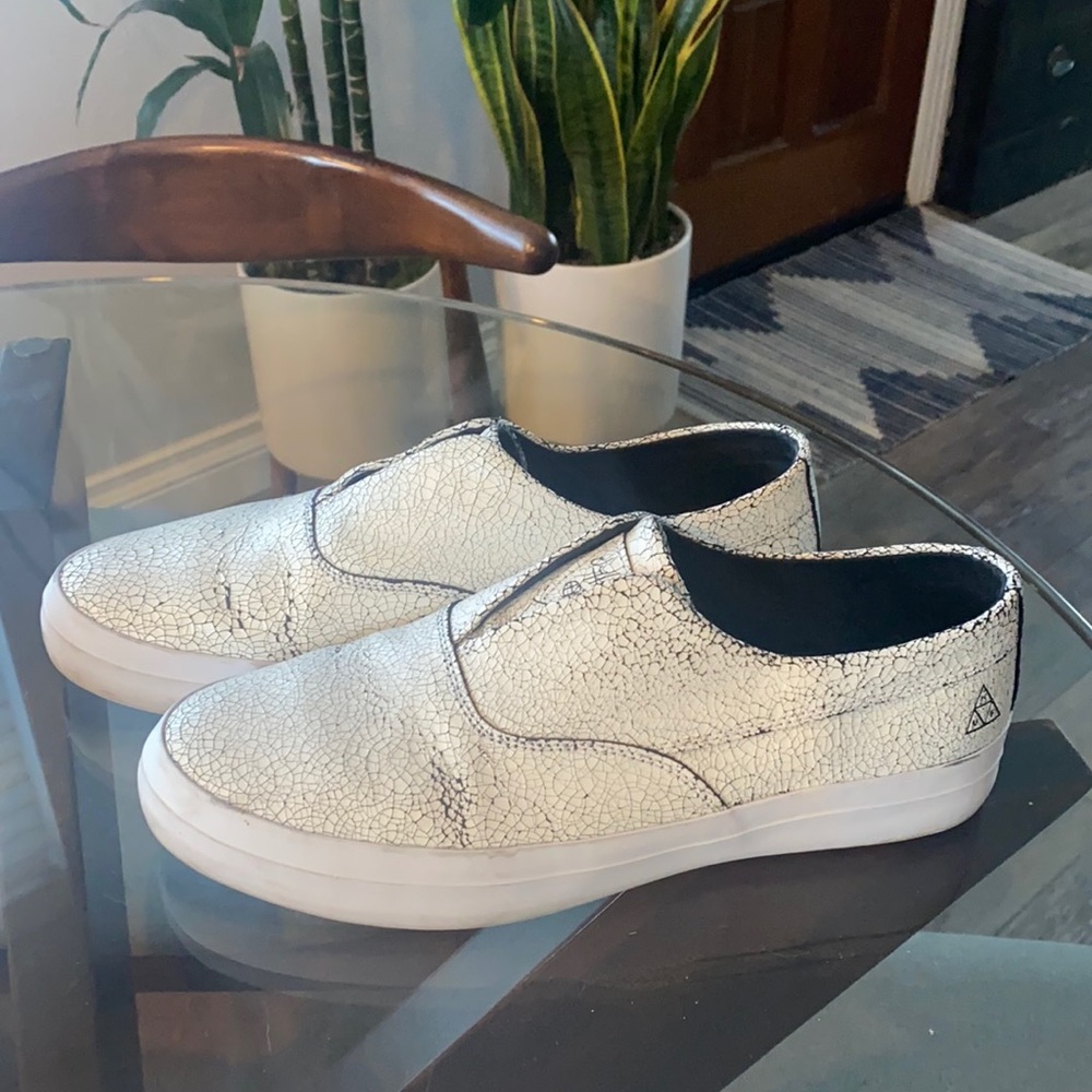 White sneakers